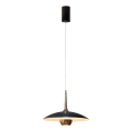 MAXLIGHT P0676 - LED полилей на кабел MANUKA LED/12W/230V Ø 28 см златист/черен