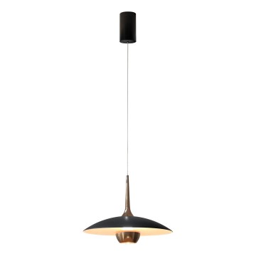 MAXLIGHT P0676 - LED полилей на кабел MANUKA LED/12W/230V Ø 28 см златист/черен