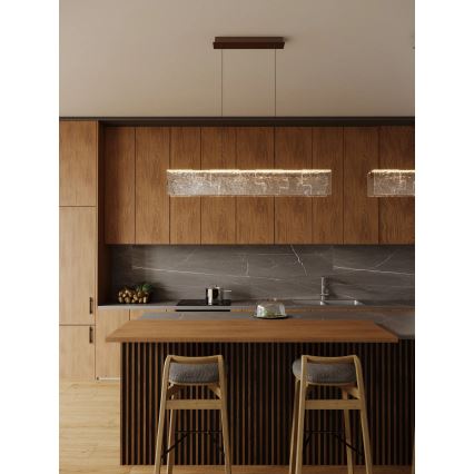 MAXLIGHT P0678 - LED полилей на кабел EVEREST LED/55W/230V кафяв