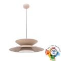 MAXLIGHT P0698 - Полилей на кабел MAYUMI LED/12W/230V Ø 50 см CRI 96 бежов