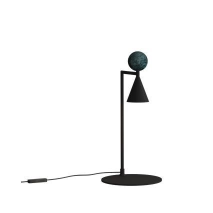 MAXLIGHT T0069 - LED настолна лампа BINGO LED/12W/230V CRI 92 черна/зелена
