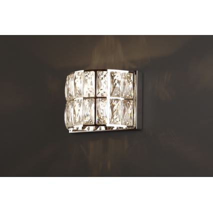 MAXLIGHT W0204 - Аплик DIAMANTE 1xG9/42W/230V лъскав хром