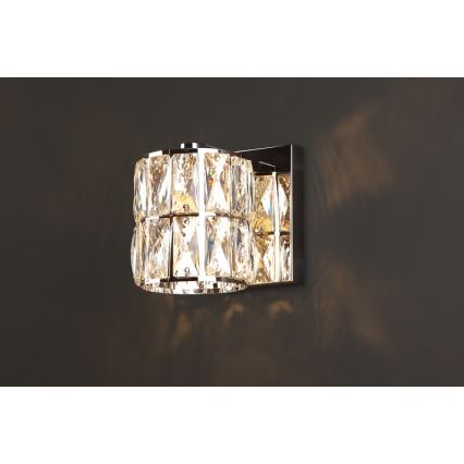 MAXLIGHT W0205 - Аплик DIAMANTE 1xG9/42W/230V лъскав хром