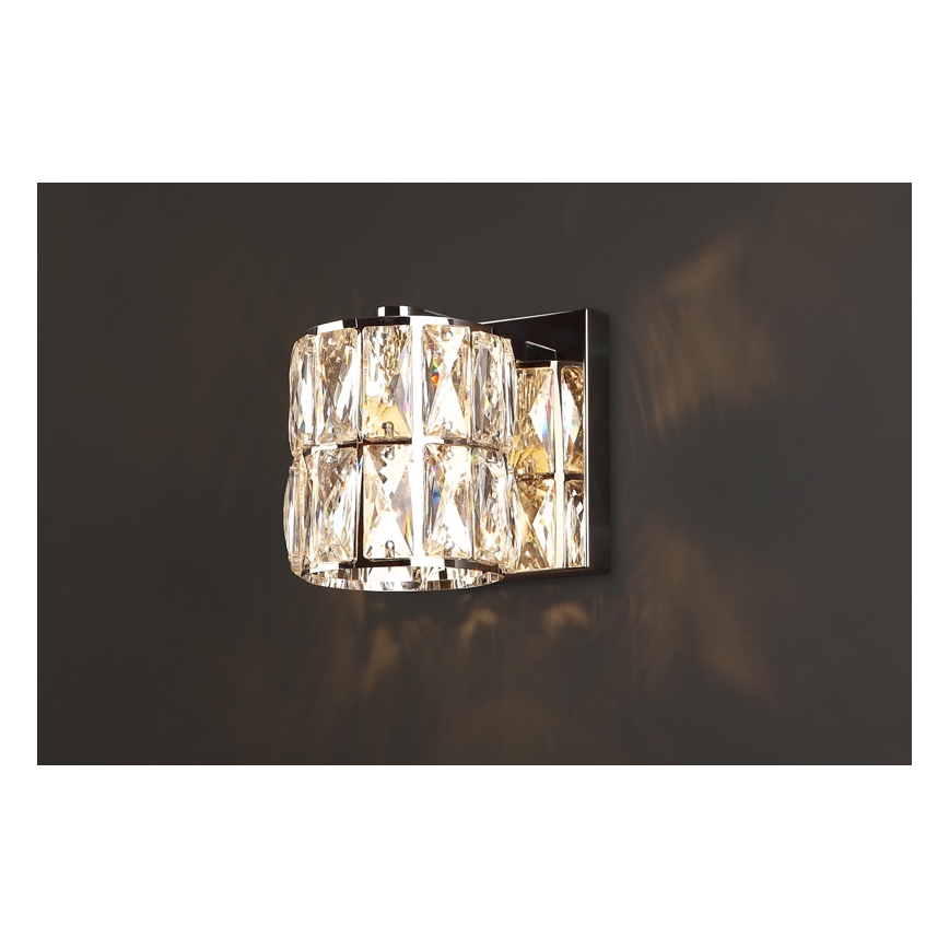MAXLIGHT W0205 - Аплик DIAMANTE 1xG9/42W/230V лъскав хром