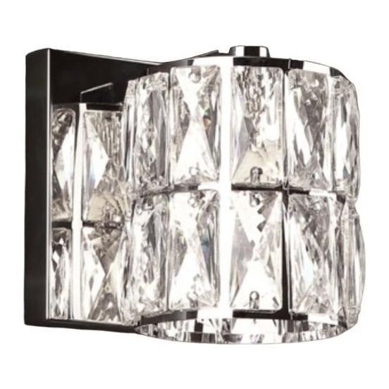 MAXLIGHT W0205 - Аплик DIAMANTE 1xG9/42W/230V лъскав хром