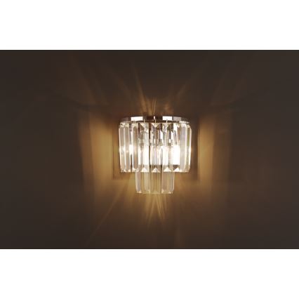 MAXLIGHT W0209 - Аплик MONACO 2xG9/40W/230V лъскав хром
