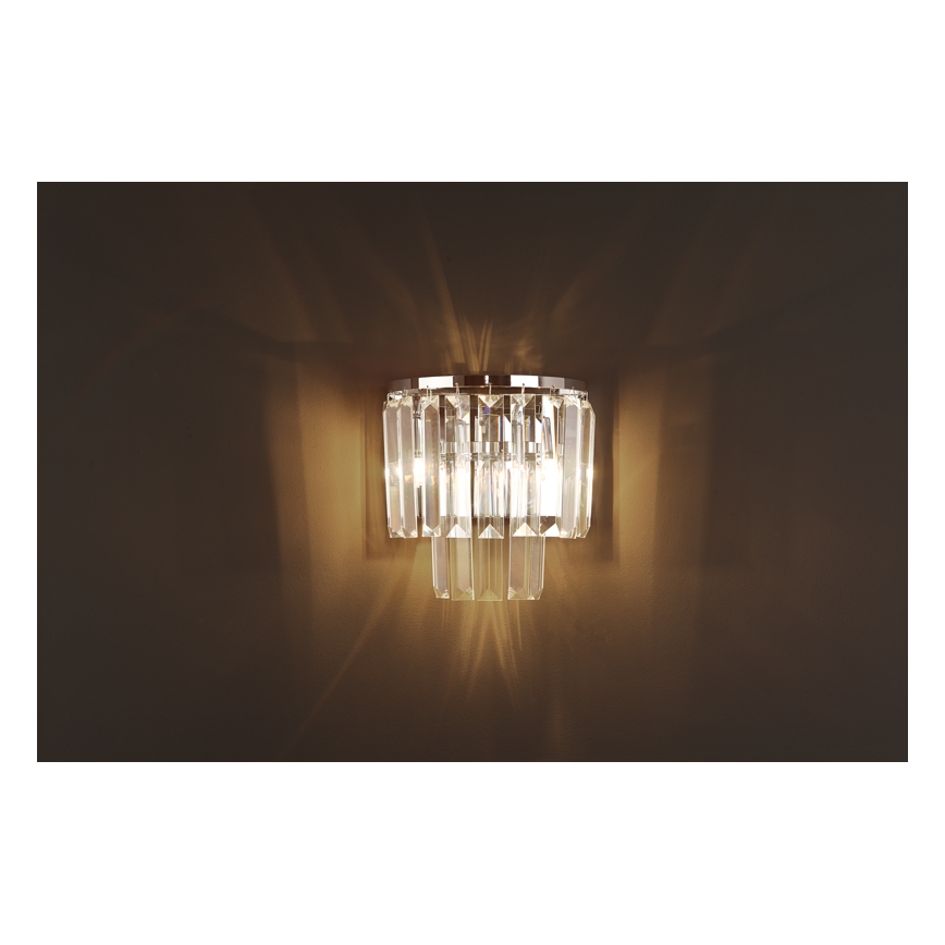 MAXLIGHT W0209 - Аплик MONACO 2xG9/40W/230V лъскав хром