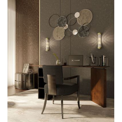 MAXLIGHT W0240 - Аплик FLORENCE 2xE14/40W/230V златист