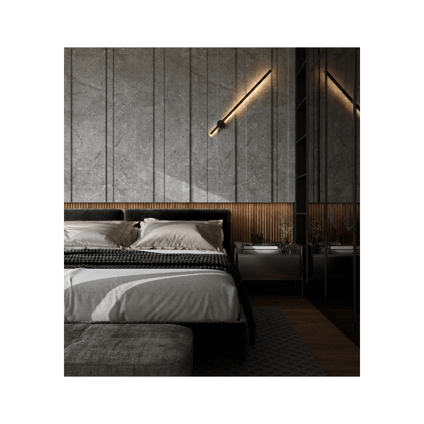 MAXLIGHT W0267 - LED Екстериорен аплик ПАЯК LED/8,4W/230V IP44 черен