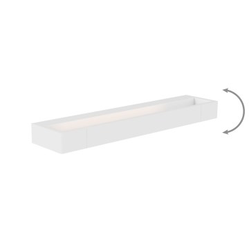 MAXLIGHT W0306 - LED Аплик за баня FLINK LED/12W/230V 45 см IP44 бял
