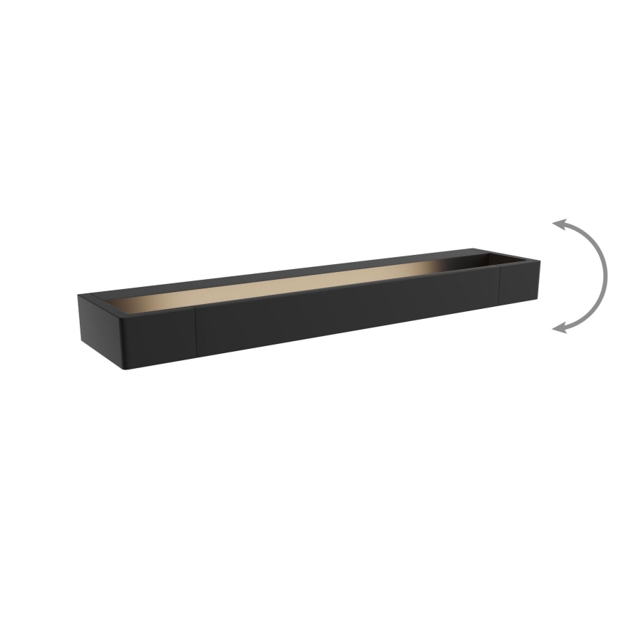 MAXLIGHT W0307 - LED Аплик за баня FLINK LED/12W/230V 45 см IP44 черен
