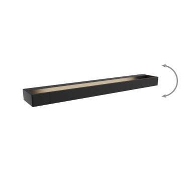 MAXLIGHT W0309 - LED Аплик за баня FLINK LED/18W/230V 60 см IP44 черен
