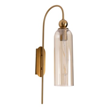 MAXLIGHT W0332 - Аплик CAMPANILA 1xE27/40W/230V месинг/бежов