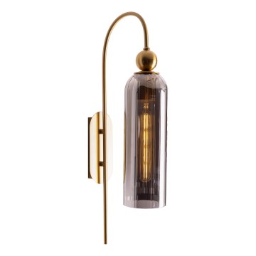 MAXLIGHT W0333 - Аплик CAMPANILA 1xE27/40W/230V месинг/сив