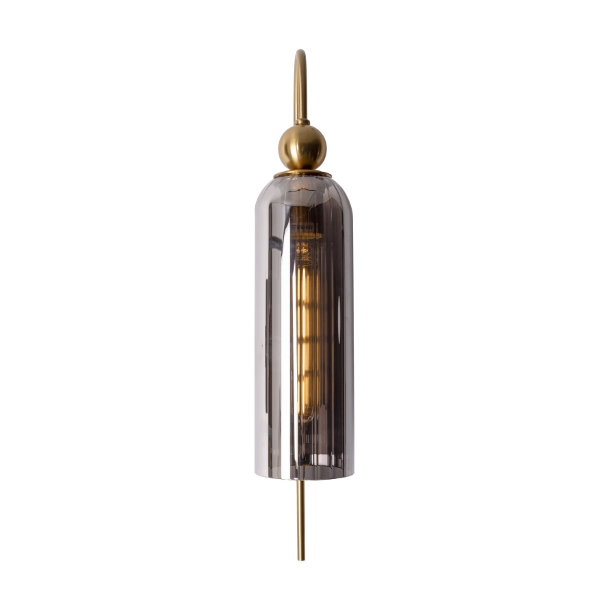 MAXLIGHT W0333 - Аплик CAMPANILA 1xE27/40W/230V месинг/сив