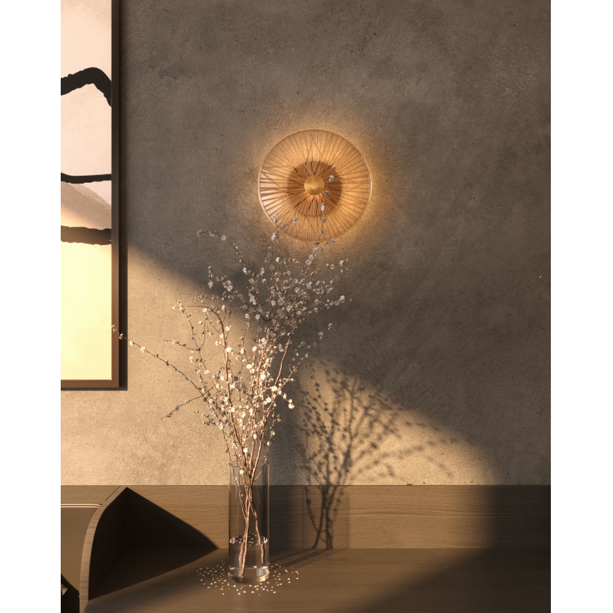MAXLIGHT W0355 - LED аплик ALLURE LED/5W/230V Ø 28 см златист