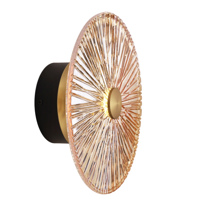 MAXLIGHT W0355 - LED аплик ALLURE LED/5W/230V Ø 28 см златист