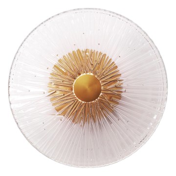 MAXLIGHT W0356 - LED аплик ALLURE LED/5W/230V Ø 28 см златист/прозрачен