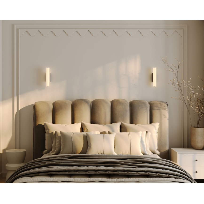 MAXLIGHT W0363 - LED Аплик за баня FAYETTE LED/6W/230V 31 см IP44 черен