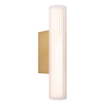 MAXLIGHT W0364 - LED Аплик за баня FAYETTE LED/6W/230V 31 см IP44 златист