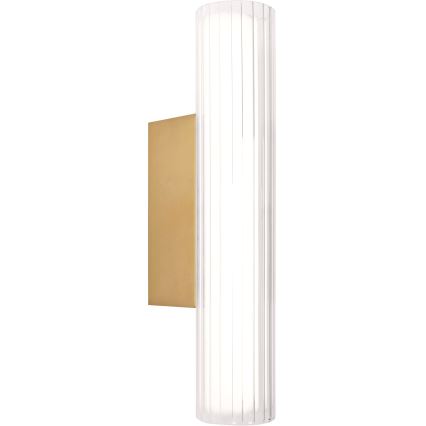 MAXLIGHT W0364 - LED Аплик за баня FAYETTE LED/6W/230V 31 см IP44 златист