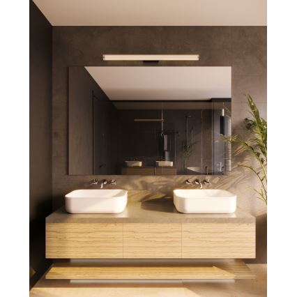 MAXLIGHT W0365 - LED Аплик за баня FAYETTE LED/12W/230V 61 см IP44 черен