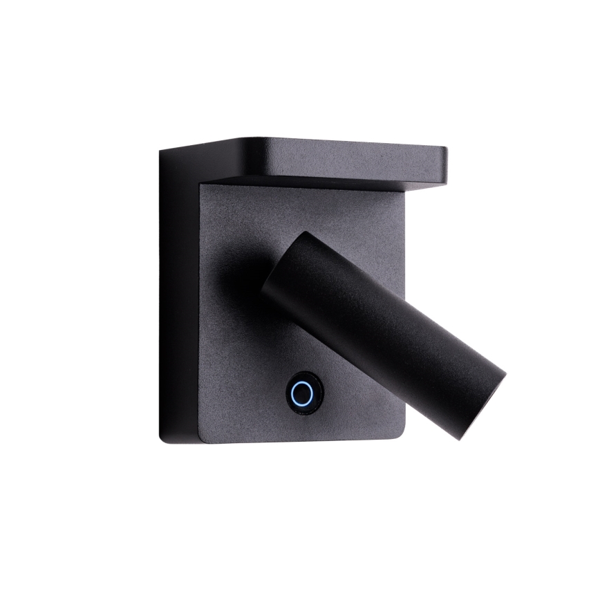 MAXLIGHT W0374 - LED Стенен спот с безжично зареждане LOFER LED/7W/230V черен