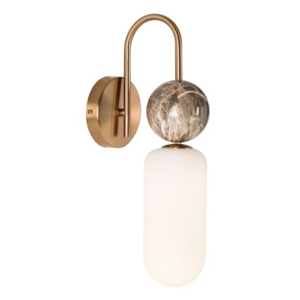 MAXLIGHT W0380 - Аплик ROMA 1xG9/12W/230V златист