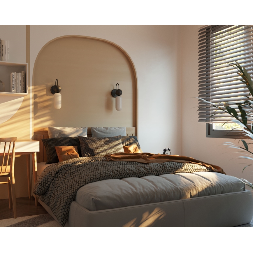 MAXLIGHT W0381 - Аплик ROMA 1xG9/12W/230V черен