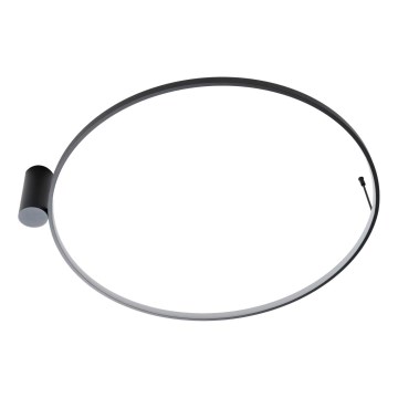 MAXLIGHT W0437 - LED плафон за баня VISUAL LED/28W/230V Ø 80 см IP44 черен