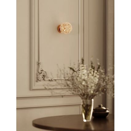 MAXLIGHT W0443 - Аплик RITA 1xG9/5W/230V златист