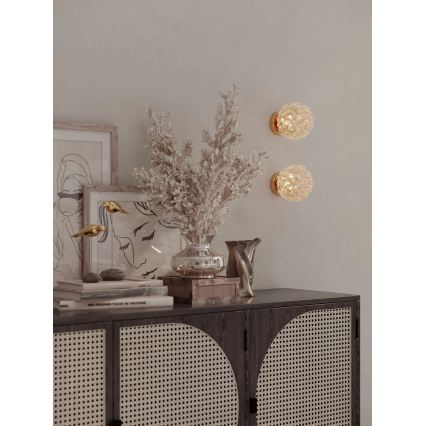MAXLIGHT W0443 - Аплик RITA 1xG9/5W/230V златист