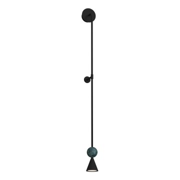 MAXLIGHT W0446 - LED стенна лампа BINGO LED/8W/230V CRI 92 черна/зелена