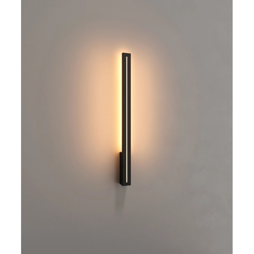 MAXLIGHT W0460 - LED външна стенна лампа MOENA LED/15W/230V CRI 93 IP65 черна
