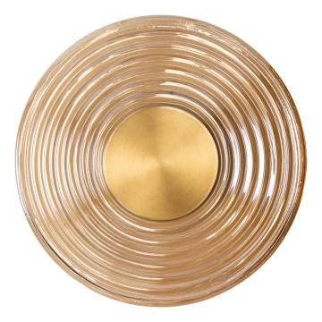 MAXLIGHT W0475 - LED стеннo осветително тяло LEONARDO LED/8W/230V златисто/опушено бежово
