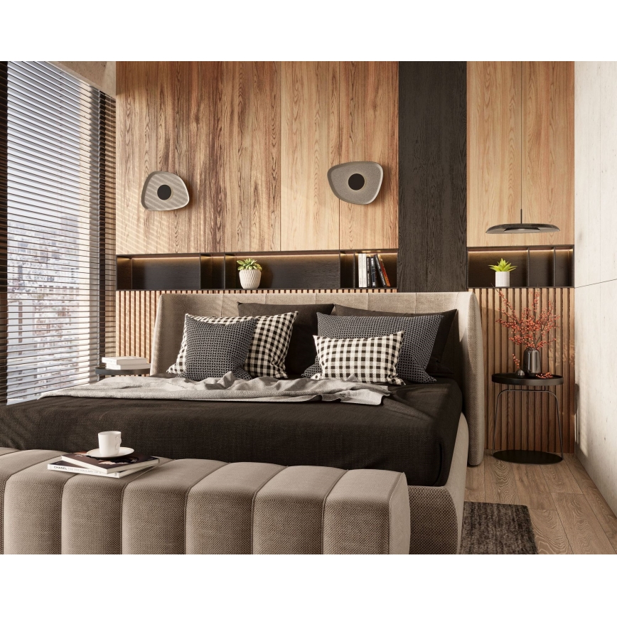 MAXLIGHT W0558 - LED аплик DEUX LED/5W/230V черен