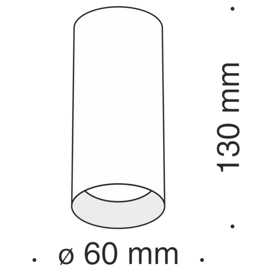 Maytoni C010CL-01B - Спот FOCUS 1xGU10/50W/230V черен
