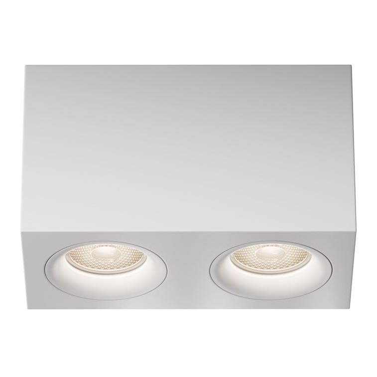 Maytoni C013CL-02W - Спот SLIM 2xGU10/50W/230V бял