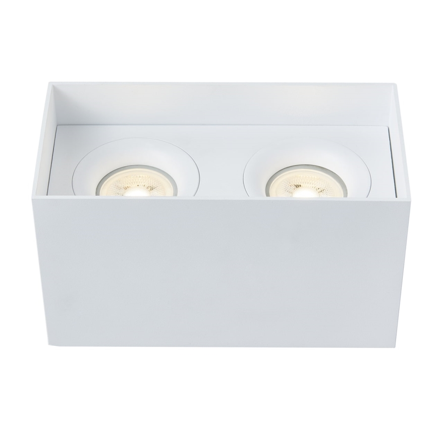 Maytoni C015CL-02W - Спот SLIM 2xGU10/50W/230V бял