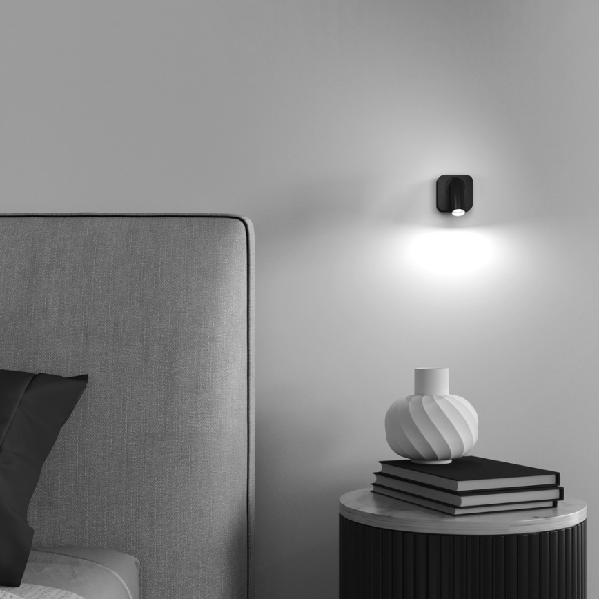 Maytoni C039WL-L3B3K - LED Стенен спот MIRAX LED/3W/230V черен