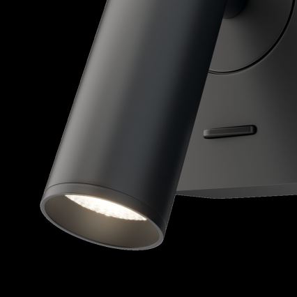 Maytoni C039WL-L3B3K - LED Стенен спот MIRAX LED/3W/230V черен