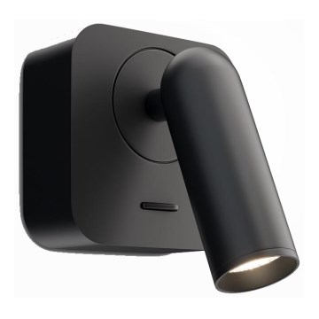 Maytoni C039WL-L3B3K - LED Стенен спот MIRAX LED/3W/230V черен