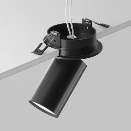 Maytoni C048CL-U-1B - Спот за вграждане FOCUS 1xGU10/10W/230V черен