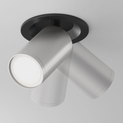 Maytoni C048CL-U-1BS - Спот за вграждане FOCUS 1xGU10/10W/230V матов хром