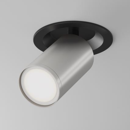 Maytoni C048CL-U-1BS - Спот за вграждане FOCUS 1xGU10/10W/230V матов хром