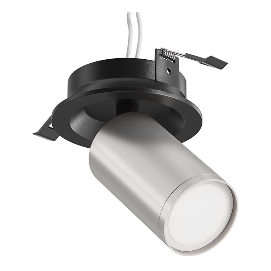 Maytoni C048CL-U-1BS - Спот за вграждане FOCUS 1xGU10/10W/230V матов хром