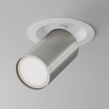 Maytoni C048CL-U-1WS - Спот за вграждане FOCUS 1xGU10/10W/230V лъскав хром