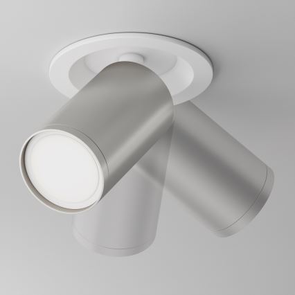 Maytoni C048CL-U-1WS - Спот за вграждане FOCUS 1xGU10/10W/230V лъскав хром