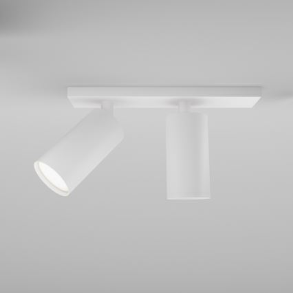 Maytoni C051CL-U-2W - Спот FOCUS 2xGU10/10W/230V бял/черен