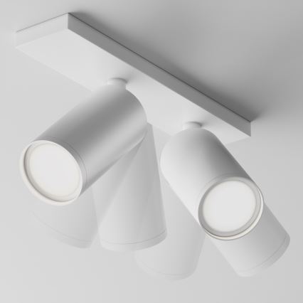 Maytoni C051CL-U-2W - Спот FOCUS 2xGU10/10W/230V бял/черен